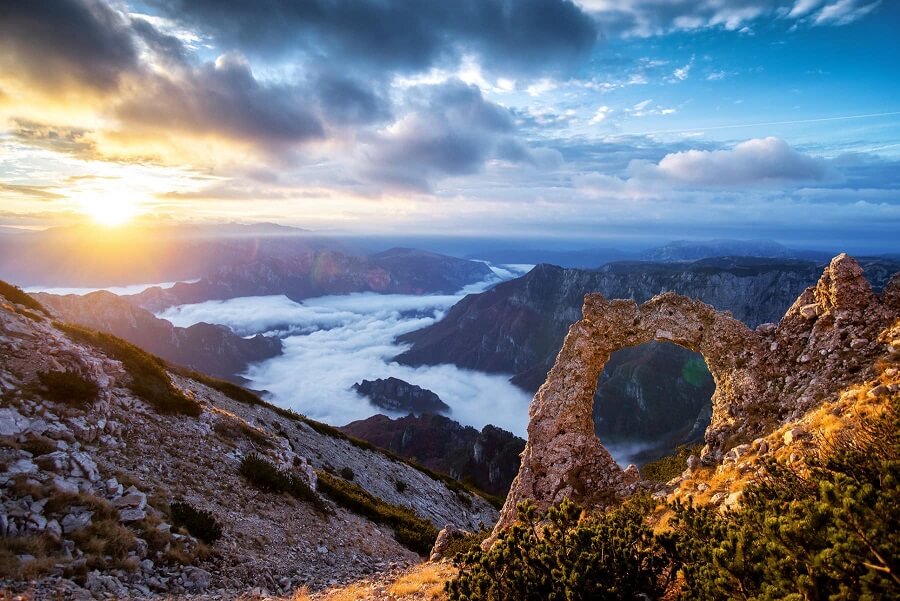 Ram za sliku grada - Prirodna baština Bosne i Hercegovine